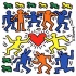 Unha das obras de Keith Haring