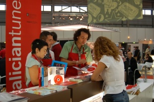 O posto de Galician Tunes en Berlín