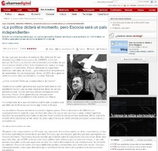 El Correo Digital publica este luns a entrevista